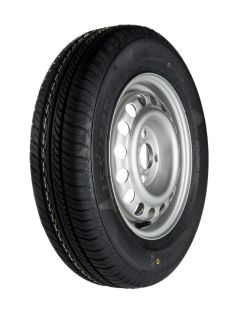 Peräkärryn rengas teräsvanteella 13" 165/80-13 N